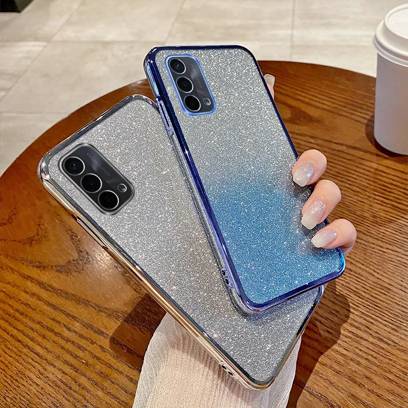 Блестящая задняя крышка для OPPO A74 5G A54