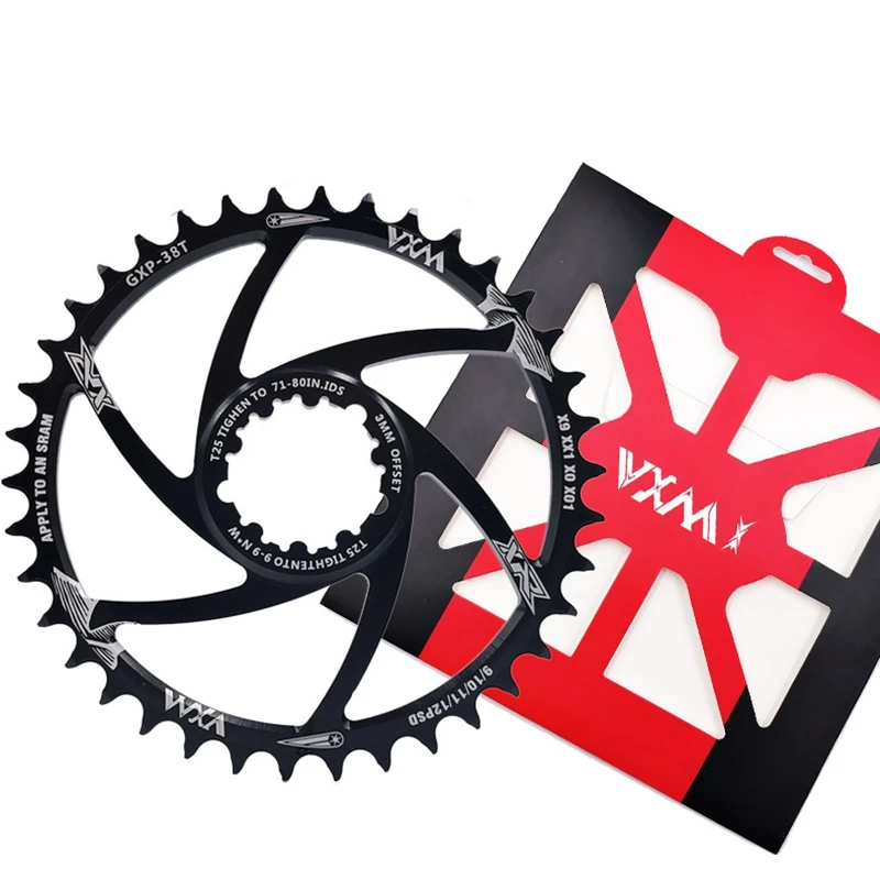 VXM MTB GXP велосипедная шатунная система с фиксированной передачей кривошипная
