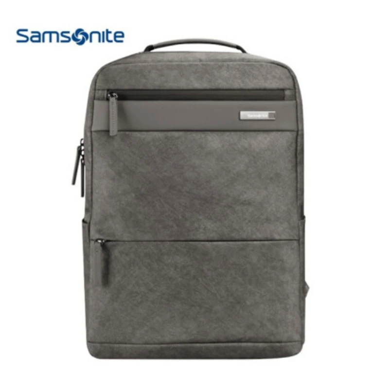 NU4 * 08002 Samsonite/New Beauty Backpack 2022 New 15 inch Computer Bag Simple Men's Backpack Travel Bag