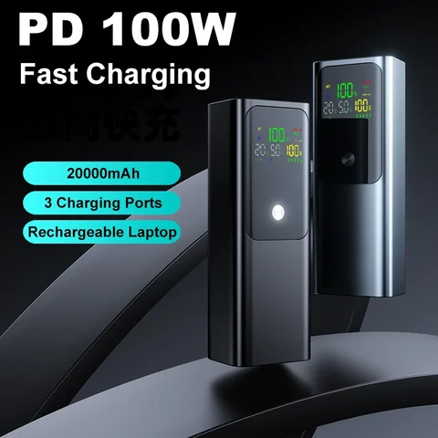 20000 мА PD100W чехол для зарядного устройства «сделай сам», быстрая зарядка для MacBook, 4 шт., 21700, литиевые батареи, Power Bank, коробка для ноутбука Samsungg