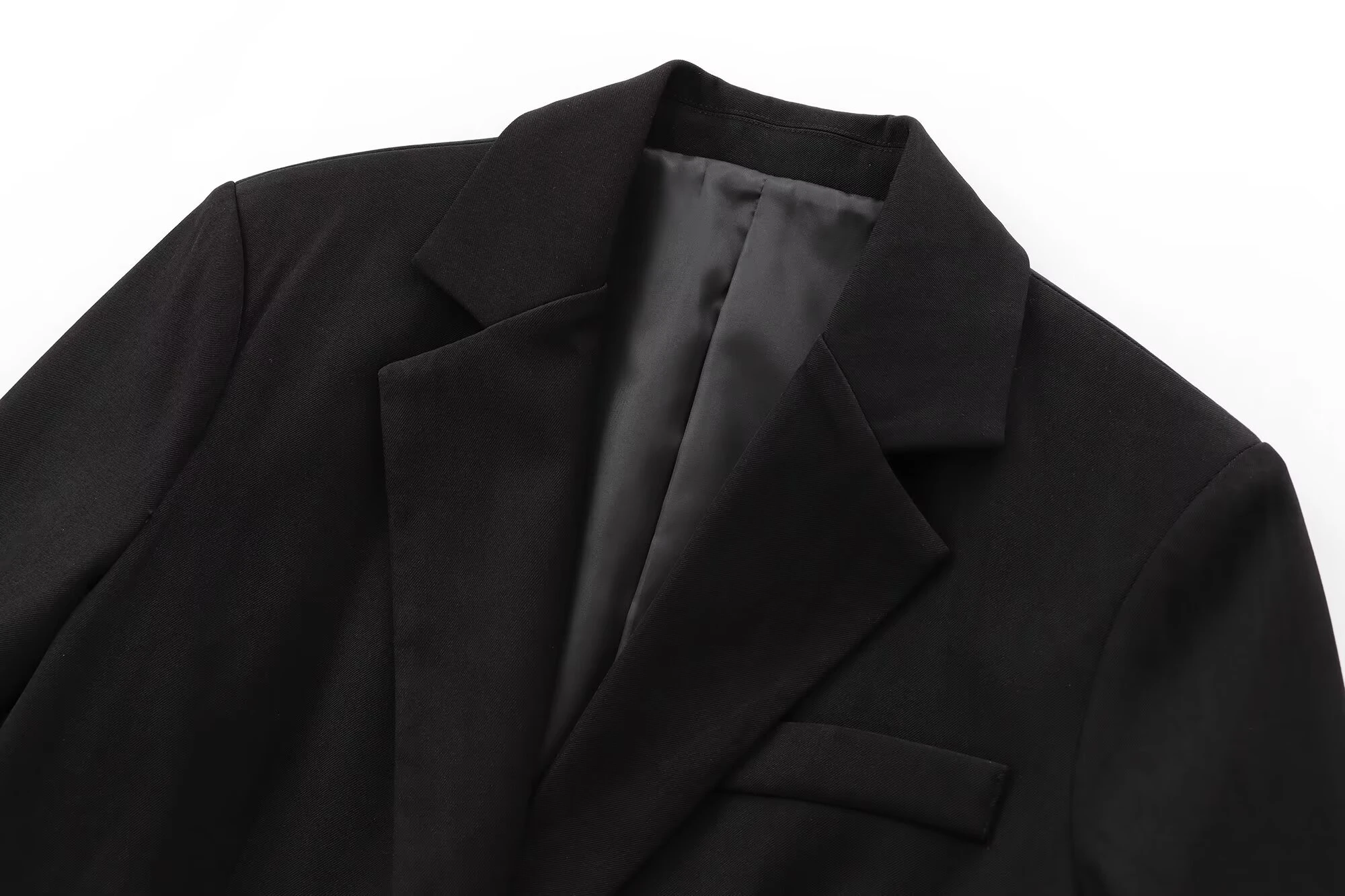 Оригинальный Новый женский базовый прямой свободный костюм RZRA осень-зима 2024