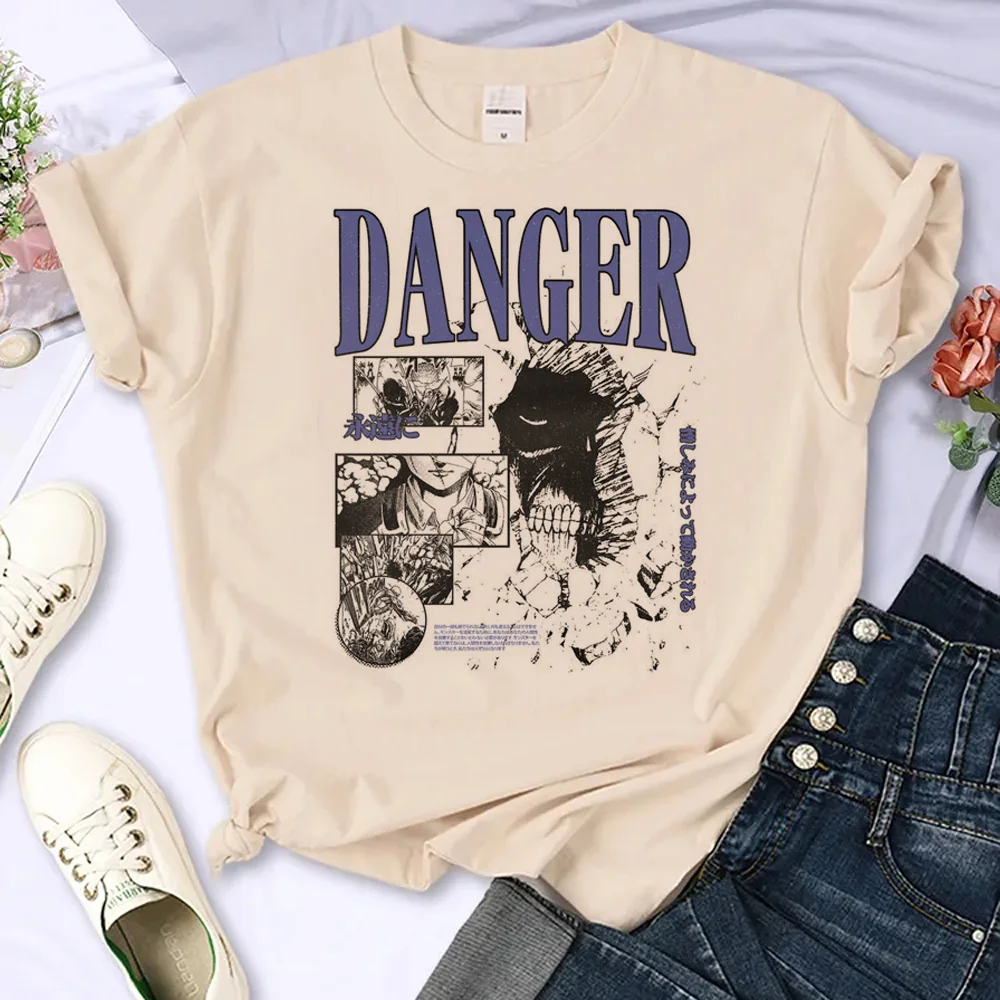 

Y2k Print Tee women summer Tee female graphic manga Japanese clothes
