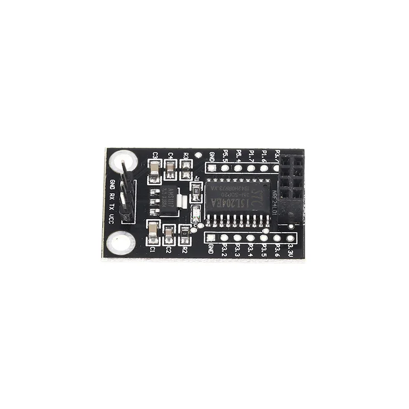 Плата беспроводного драйвера с интерфейсом STC15F204 NRF24l01, беспроводная плата разработки