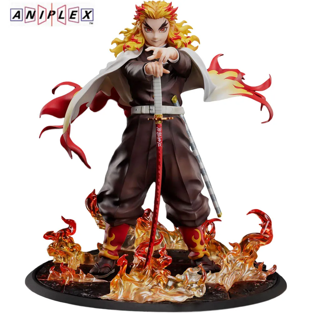 

In Stock Aniplex Genuine Demon Slayer Rekuengo Kyoujurou 20CM PVC 1/8 Figure Anime Model Can be assembled Action Figure