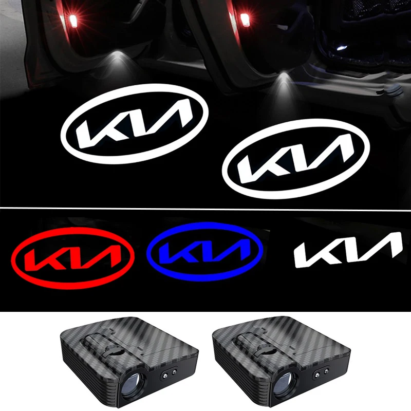 

Car Door Welcome Light Projector LED Lamp for KX3 KX7 Ceed Rio K5 Sportage Cerato K2 Sedona Forte Optima Oprius Soul Picanto