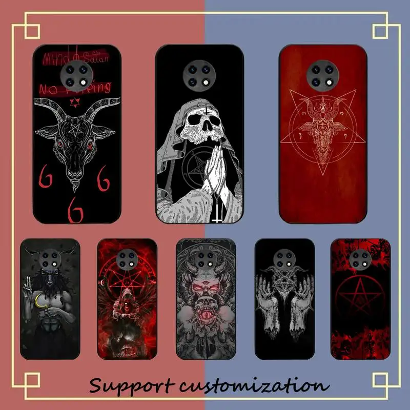 

Devil Satan Phone Case for Redmi 5 6 7 8 9 A 5plus K20 4X S2 GO 6 K30 pro