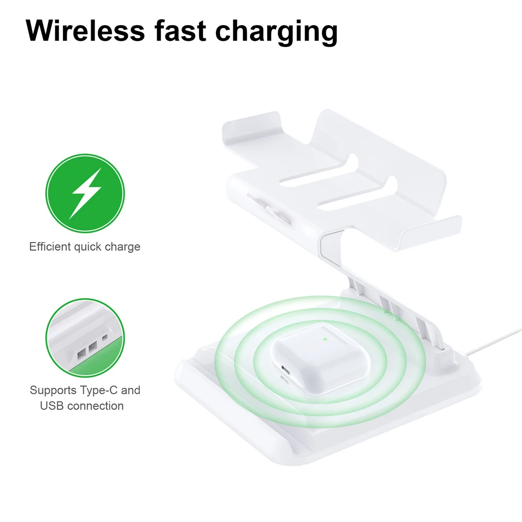 

Беспроводное зарядное устройство, многофункциональная стойка виртуальной реальности, профессиональная стойка для хранения телефона, изно...