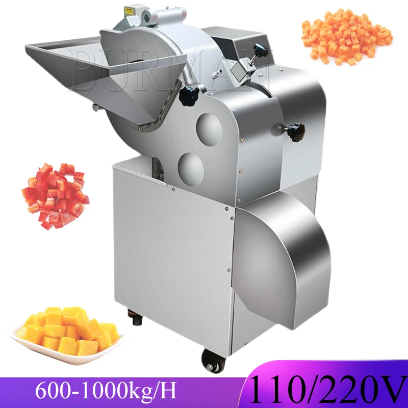 Коммерческая машина для нарезки кубиками фруктов и овощей томат лука