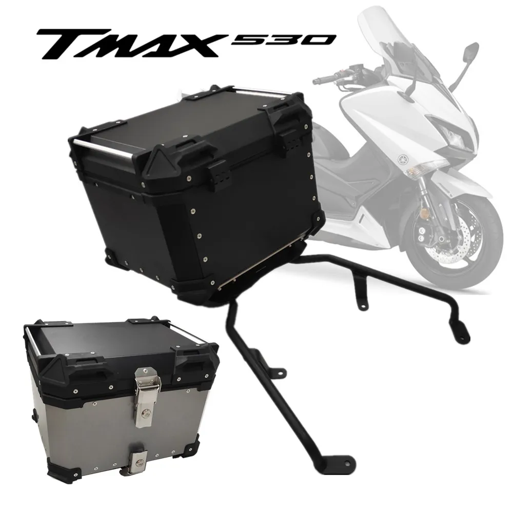 

Задний багажник 45L 65L, задний багажный чехол для мотоцикла Yamaha TMAX530 2012-2016, багажник, верхний багажник мотоцикла, водонепроницаемый багажник