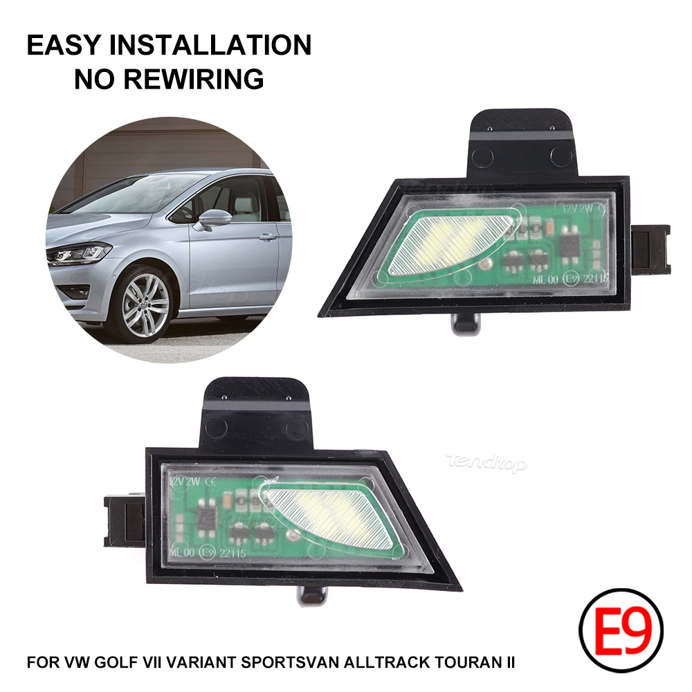 

Зеркало заднего вида для VW Golf 7 VII MK7, вариант GTI R20, Sportsvan Touran 2