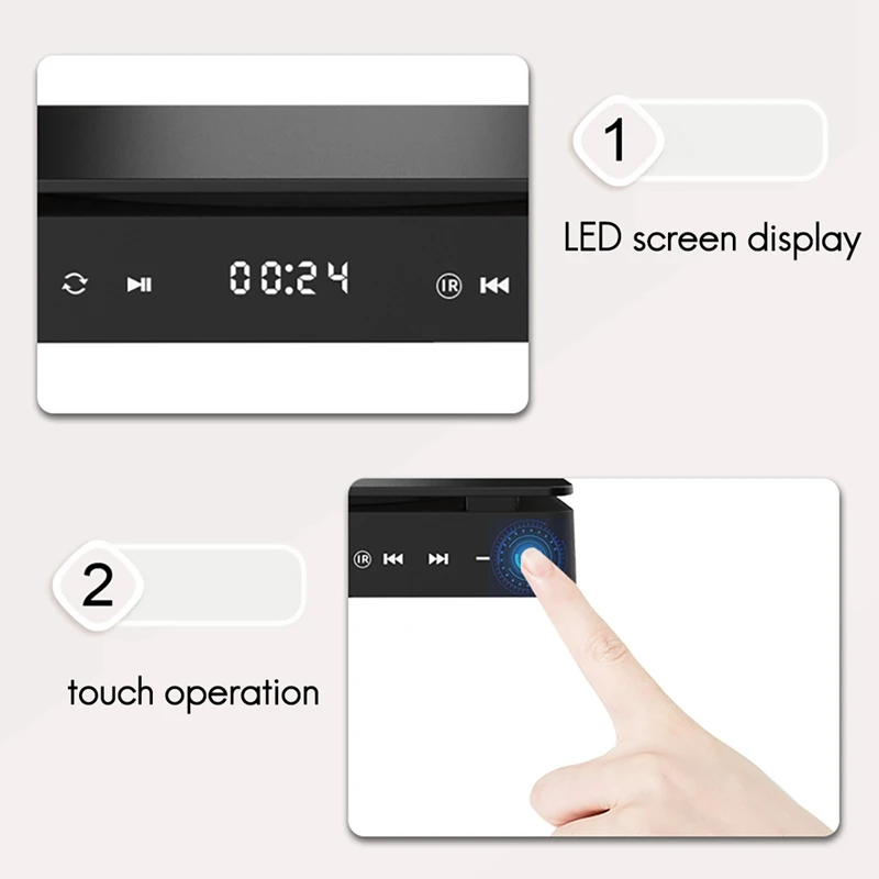 Домашний DVD HD-видеоплеер Детский VCD-плеер Мини-CD-плеер DVD-плеер с вилкой