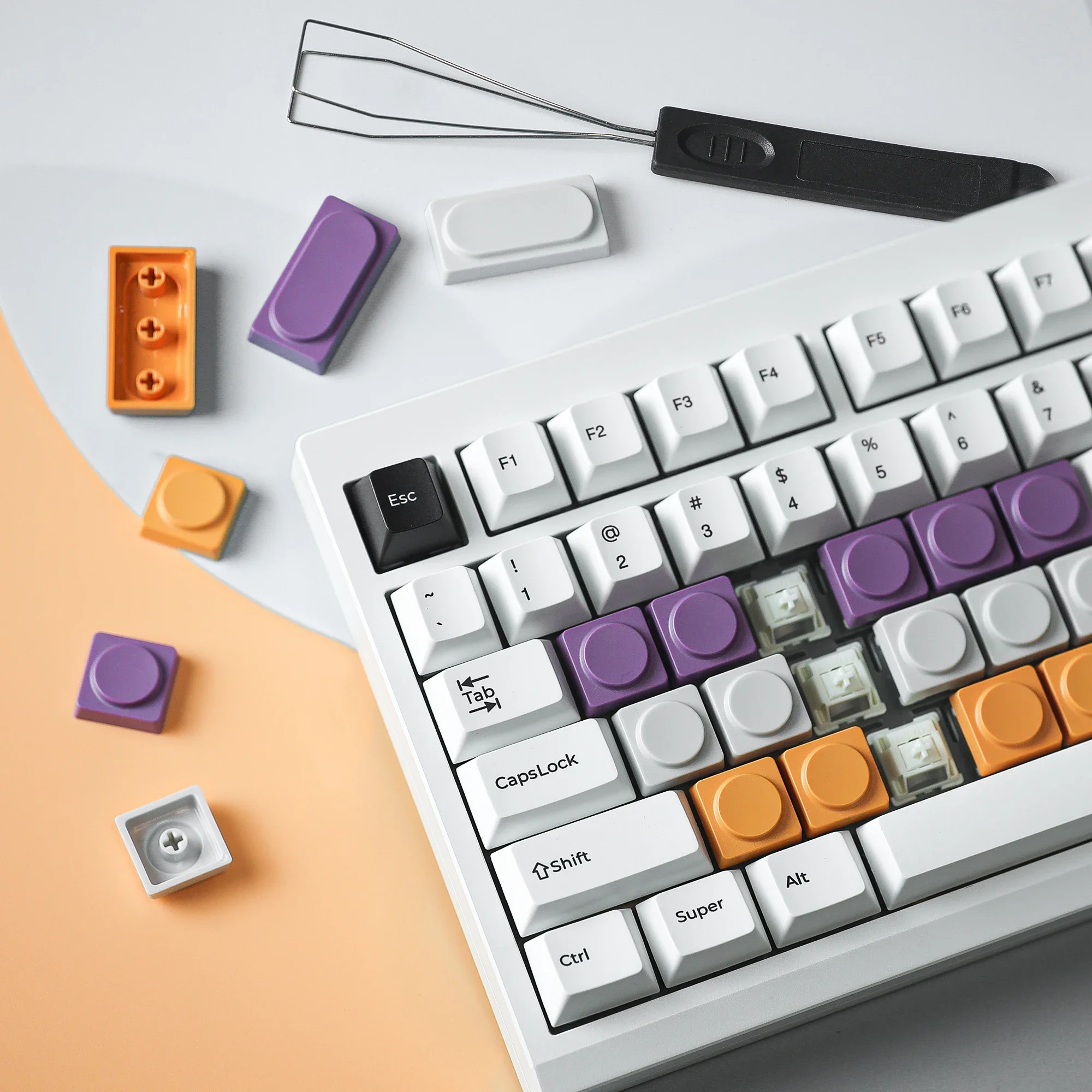 Колпачки для клавиш низкопрофильные ABS колпачки Gateron низкопрофильный MX