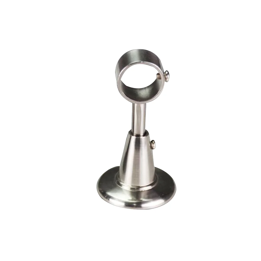 

Curtain Rod Ceiling Bracket Mount Brackets Pole Holder Closet Shower Holders Socket Hooks Rods Supports End Single Flange