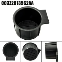 1pcs cup holder insert black car drink holders insert for ford f 250 super duty f 350 super duty liner car accessories