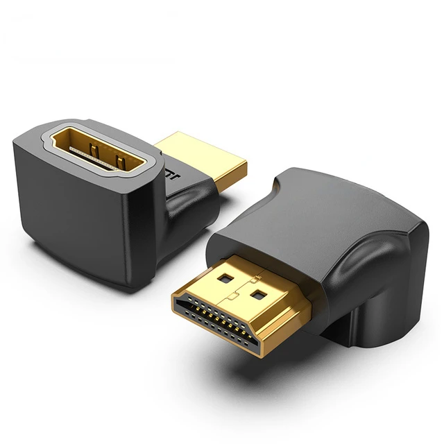 

HDMI Adapter 90 270 Degree Right Angle Male to Female Converter 4K HD Connector for HDTV PS4 Lptop TV Box HDMI Extender