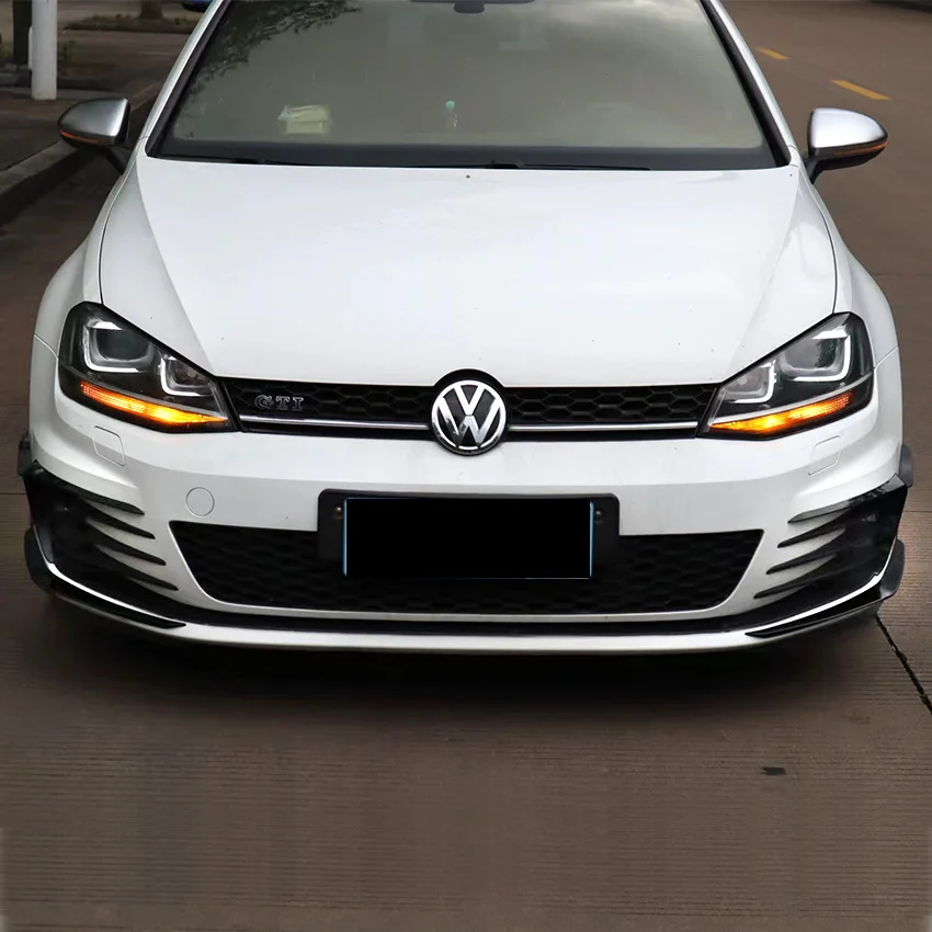 Сплиттер для переднего бампера VW GOLF 7 MK7 GTi 2013-2016 |