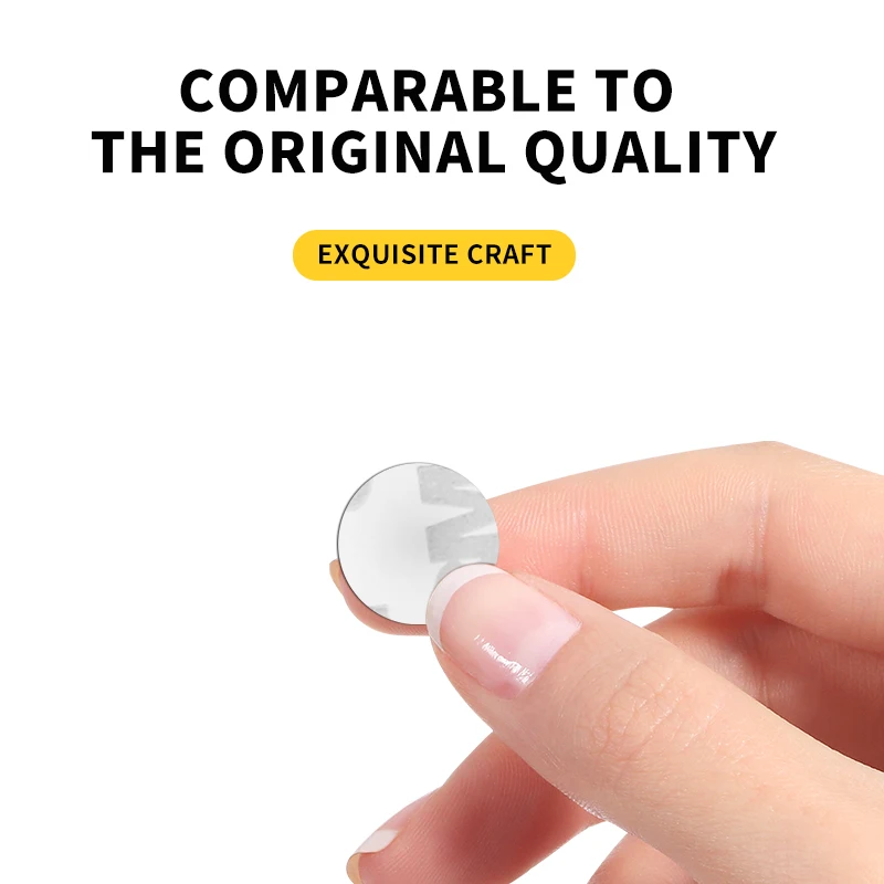 2/5/10 шт. 14 мм Автомобильный пульт дистанционного управления алюминиевая наклейка