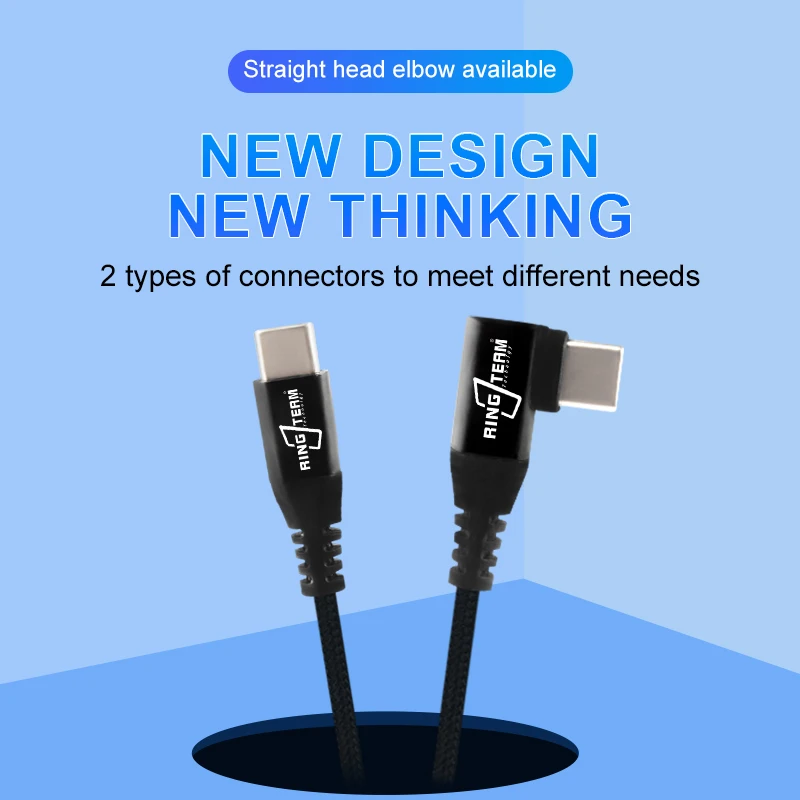 Фото новый плетеный кабель TYPE - C USBC PD прямой угол DMW - DCCC3 DCC3 DC ответвитель DMW - BLB13 аналоговый элемент, применимый к СГ1 GH1 G1 GF1 G2 G10 G10 №2