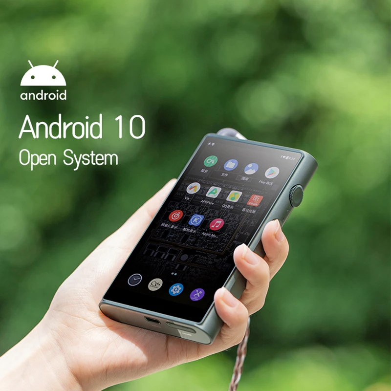 Портативный музыкальный плеер SHANLING M6 Ultra HIFI с 4-мя AKM AK4493SEQ USB ЦАП Hi-Res AMP Open Android10