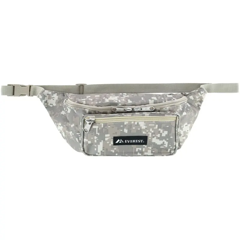 

Everest Unisex Signature Waist Fanny Pack Large Digital Camo