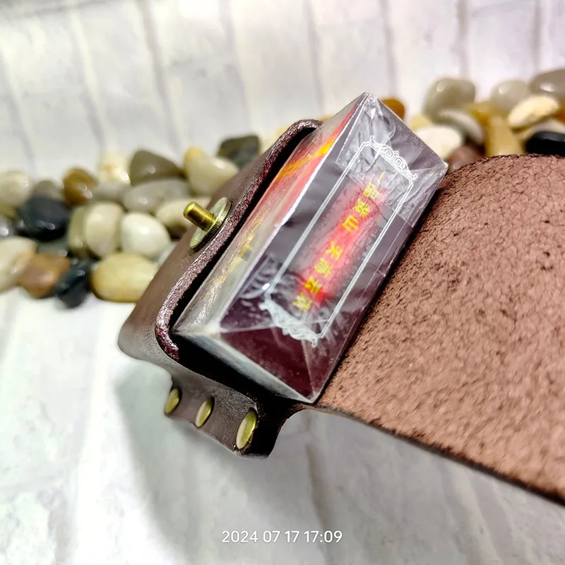 Blongk кожаная мужская поясная сумка ручной работы с заклепками и здоровым