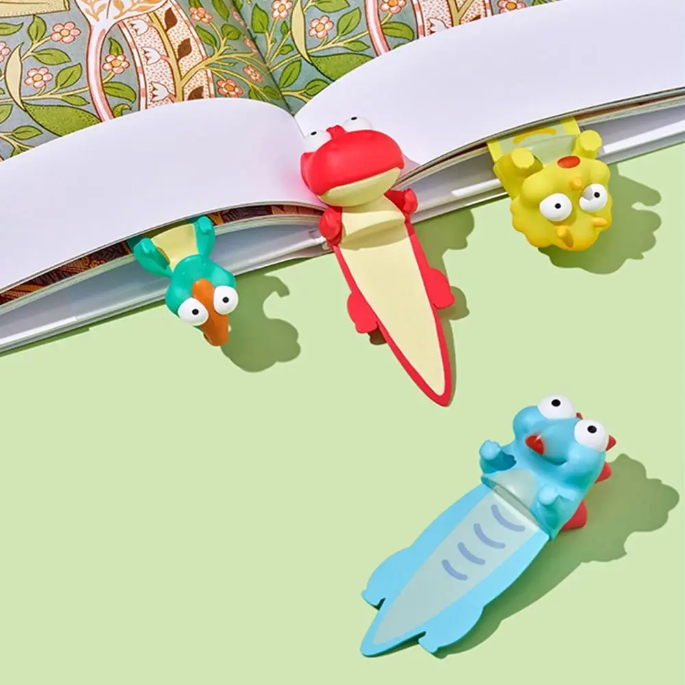 Тираннозавр Рекс 3D стерео динозавр животные Закладка для книг Triceratops Stegosaur маркер