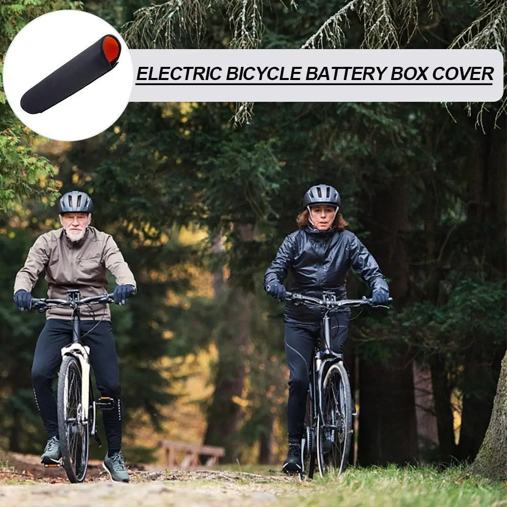 

E-Bike Frame Cover 21.26X14.96inch Bicycle Protective Cover Practical E-Bike Accessories For Protection Waterproof Black Co N2T0