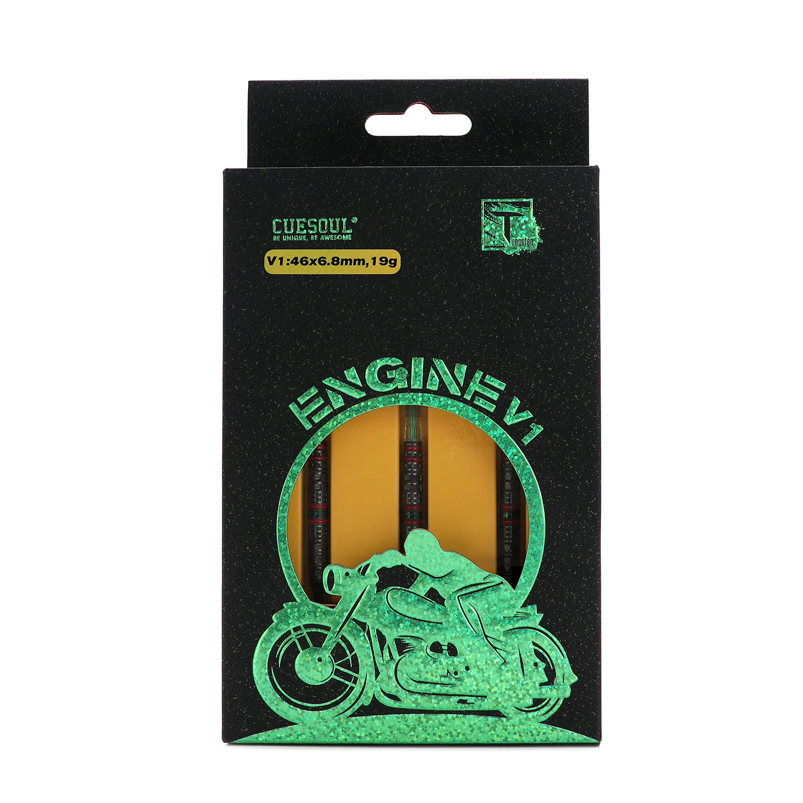 CUESOUL ENGINE V1 19/21g Мягкий Наконечник 90% вольфрамовый фотографический набор с масляной