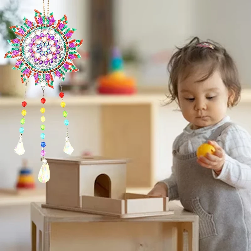 Алмазная картина Ловец Солнца ветер Набор для творчества Детский алмазная 5D