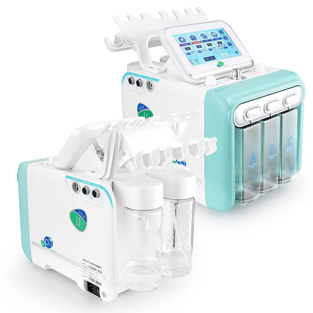 Pro 6 в 1 гидравлическая дермабразия Aqua Peel Clean Skin Care BIO светильник RF Вакуумная