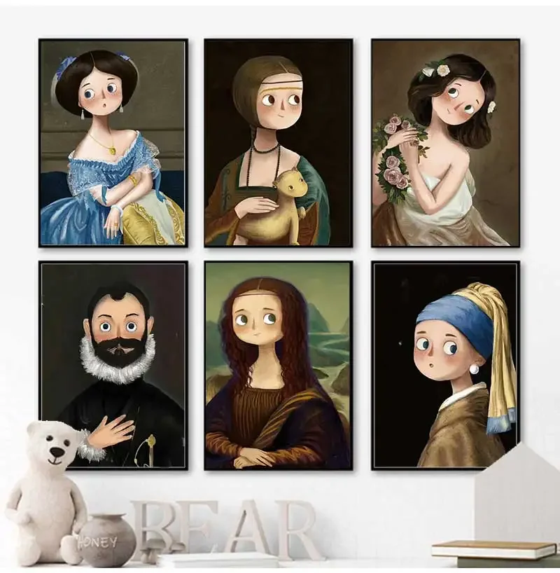 Картина настенная в стиле ретро