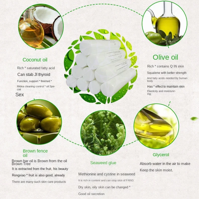 Прозрачное белое Мыло сделай сам ручная работа Очищающий аромат для ванны нежный