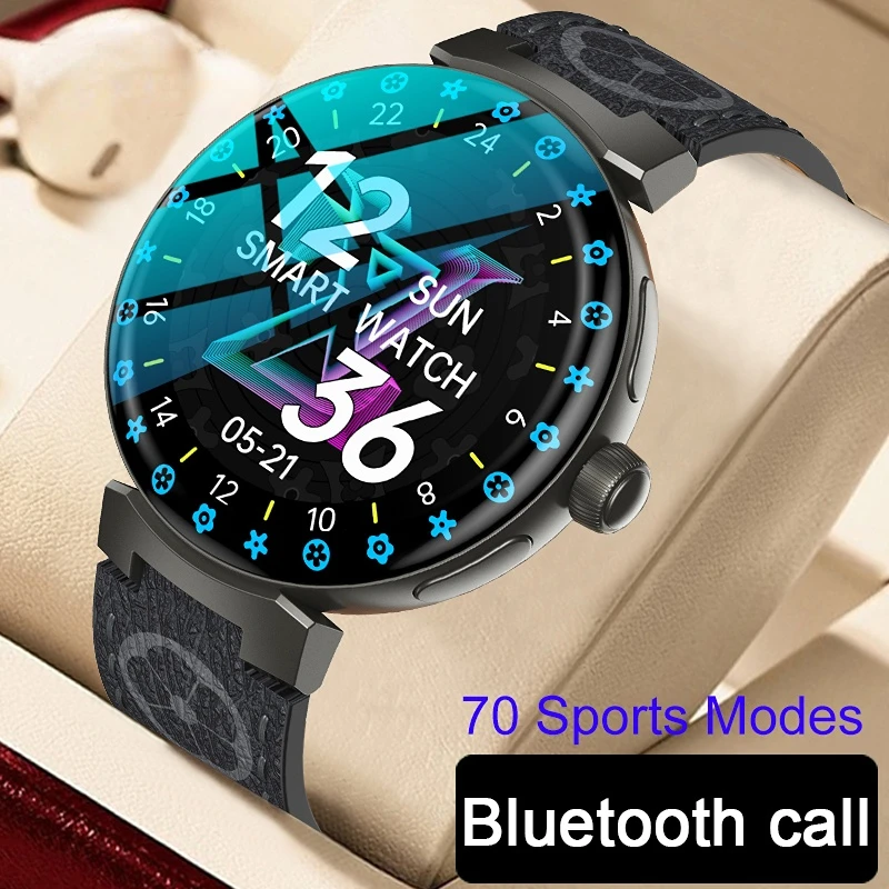 

Смарт-часы мужские с поддержкой Bluetooth, пульсометром и тонометром