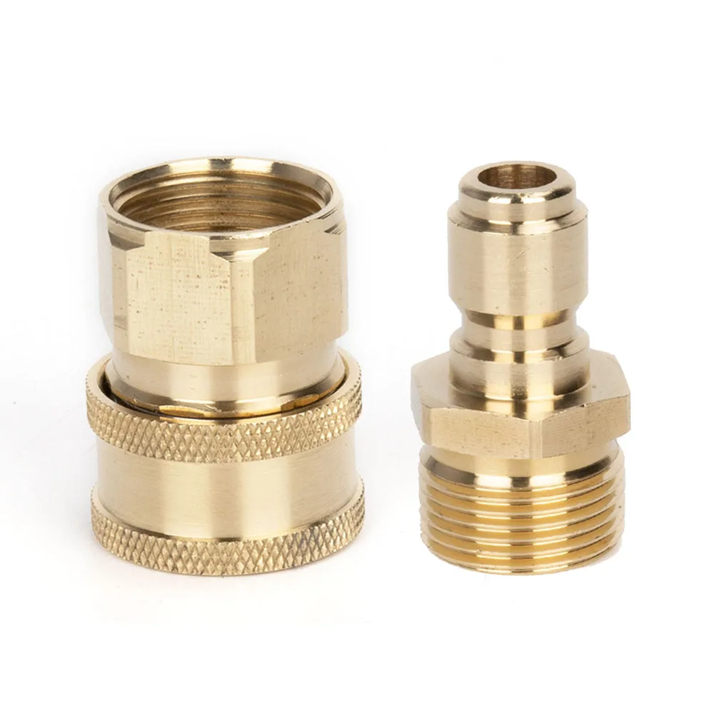 

Quick Connector Faucet Adapter High Pressure Water Gun Quick Connector Garden Water Hose Connector Washing Machine Adapter