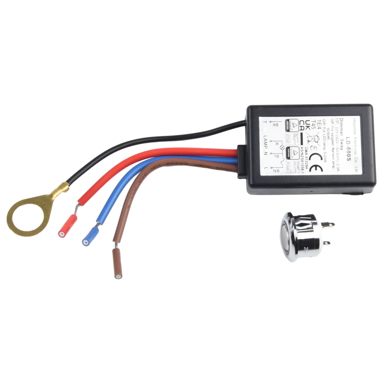 Сенсорный переключатель Индуктивный 3-позиционный сенсорный затемняющий