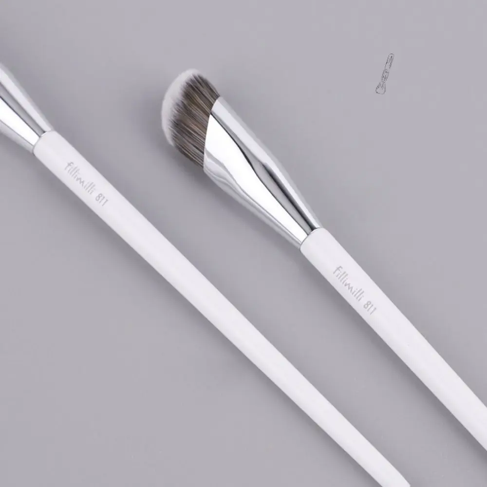 Кисти для тонального крема лица с наклонной головкой корректор тональной основы