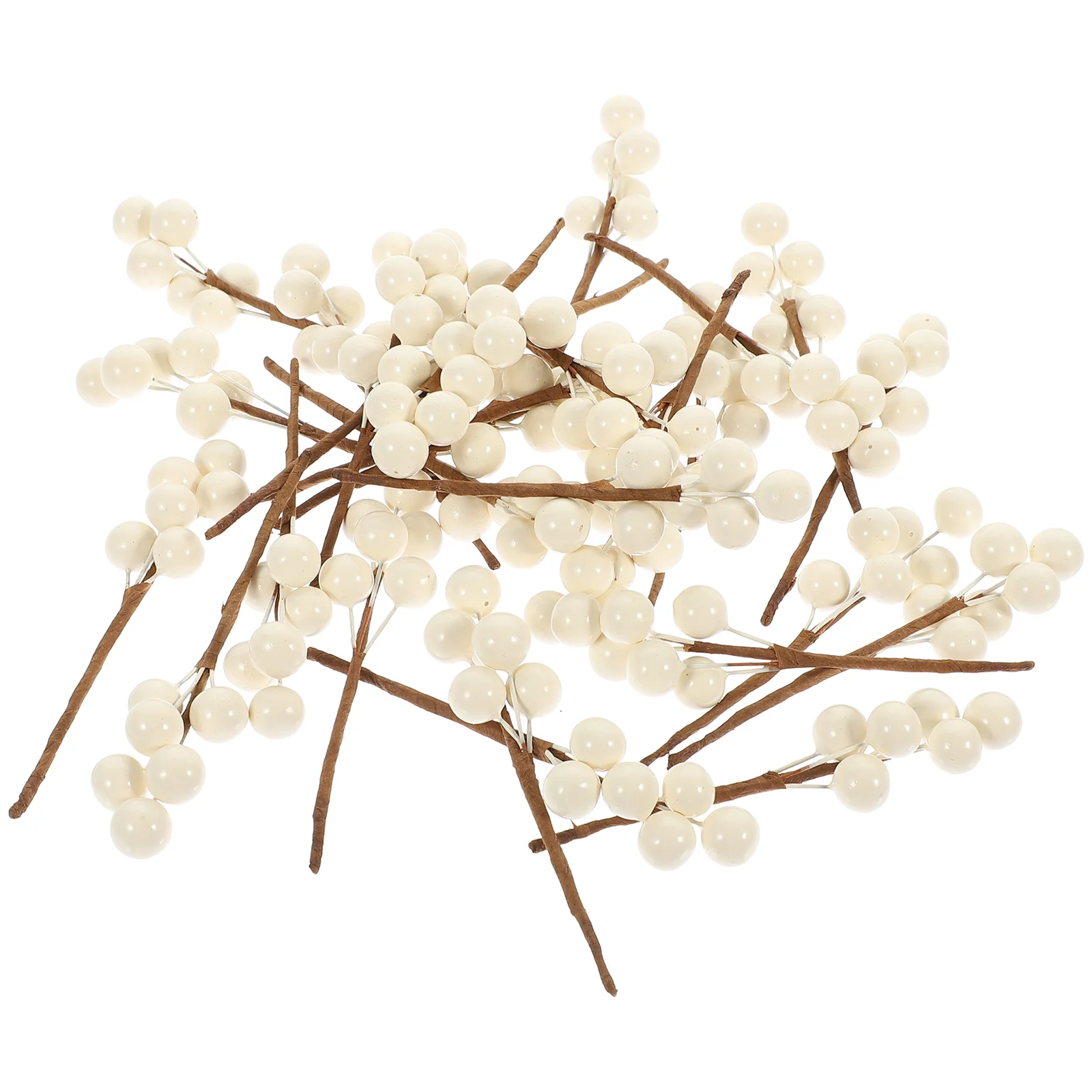 

30 Pcs Home Decorations Artificial Berries Wreath DIY Berry Fake Picks Tree Ornaments