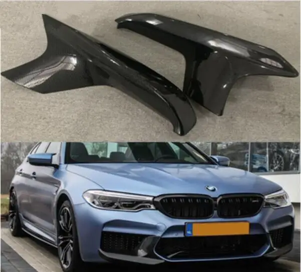 

Real Carbon Fiber Car Front Bumper Lip Spoiler Splitters Side Aprons For BMW G30 G38 F90 528 530 540 M5 2017 2018 2019 2020