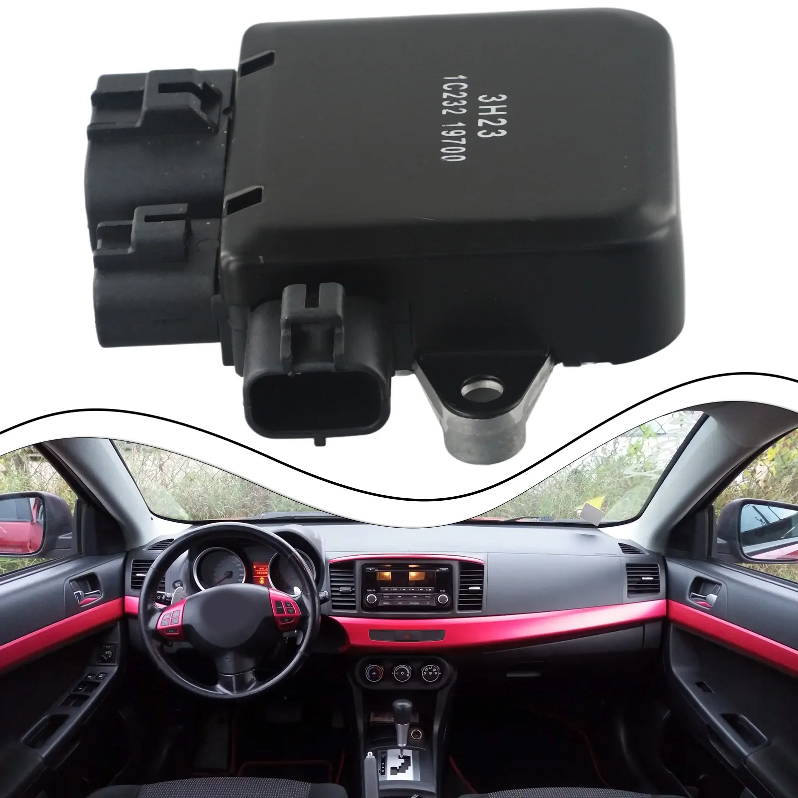 Аксессуары модуль охлаждающего вентилятора 1c23219799 8017a для Mitsubishi Lancer Outlander 2002-2007