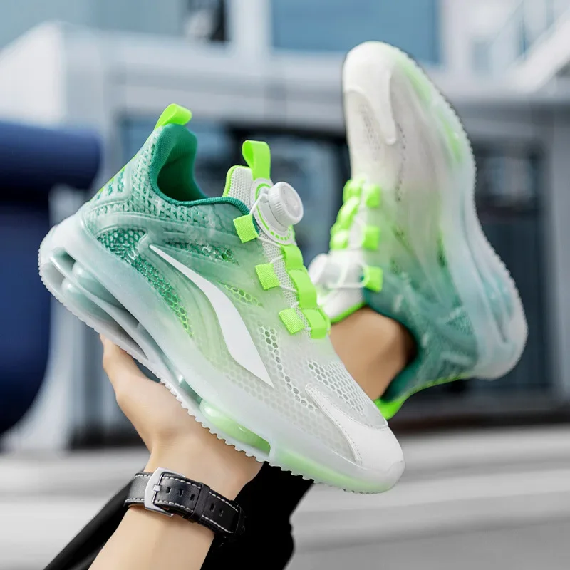 Модные повседневные универсальные мужские кроссовки на мягкой подошве с дышащей