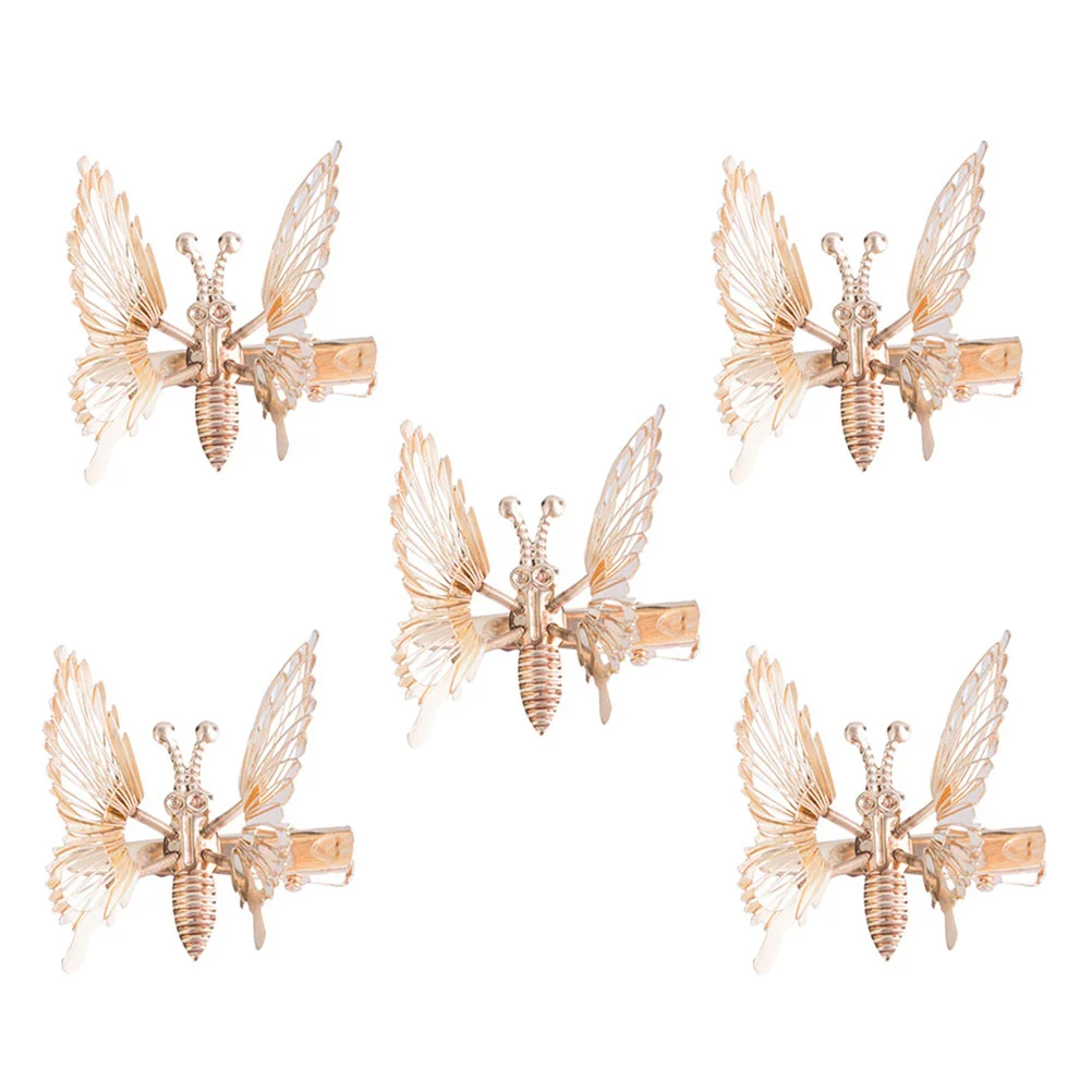 

5pcs Modeling Girl Hairpins Delicate Unique Hairpin Bobby Pin