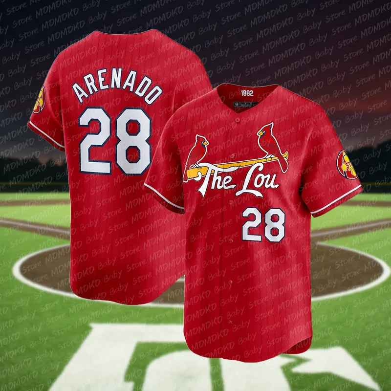 Nolan Arenado St. Louis Cardinals 2024 бейсбольная футболка City Connect Limited для унисекс