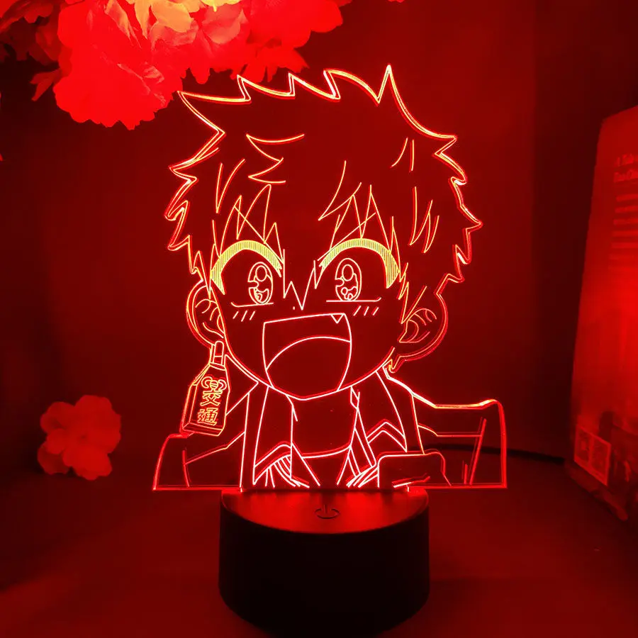 

Manga Toilet Bound Hanako Kun Minamoto Kou Led Night Light for Bedroom Decor Colorful Nightlight Anime 3d Lamp Minamoto Kou