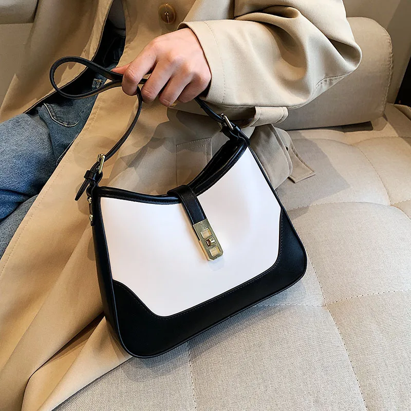 New Trend Saddle Shoulder Side Bags 2023 Summer Designer Trend Crossbody Bag Small PU Leather Fashion Handbags and Purses Solid