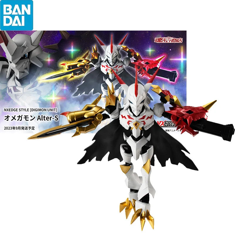 

BANDAI NXEDGE STYLE [DIGIMON UNIT] Digimon Adventure Omegamon Alter-S Ver. PVC Anime Action Figures Model Collection Toy