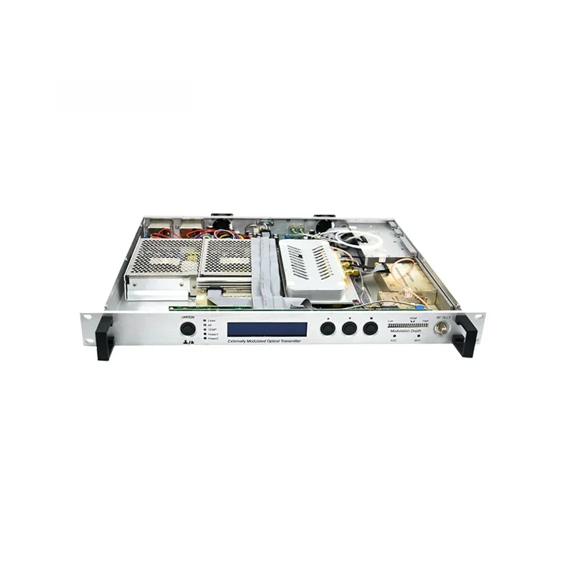 Оптический передатчик внешней модуляции 1550 нм 2*10 дБм 100 км