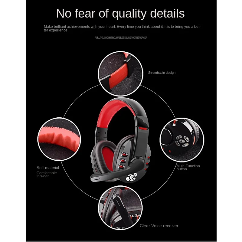 Logitech Bluetooth Headset Wireless Head-Mounted Headset Gaming Headset images - 6