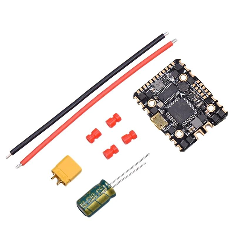 

Контроллер полета GHF420AIO F4 OSD, встроенный Blheli S 2-6S 4 в 1 ESC для радиоуправляемых FPV зубочисток, беспилотников Cinewhoop