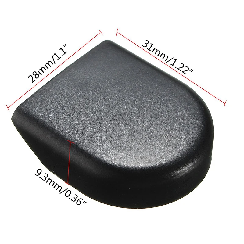 

Car Wiper Arm Cap Black Replacement Wiper Arm Head Cover Cap For Toyota Yaris Corolla Verso Auris Car Accessories