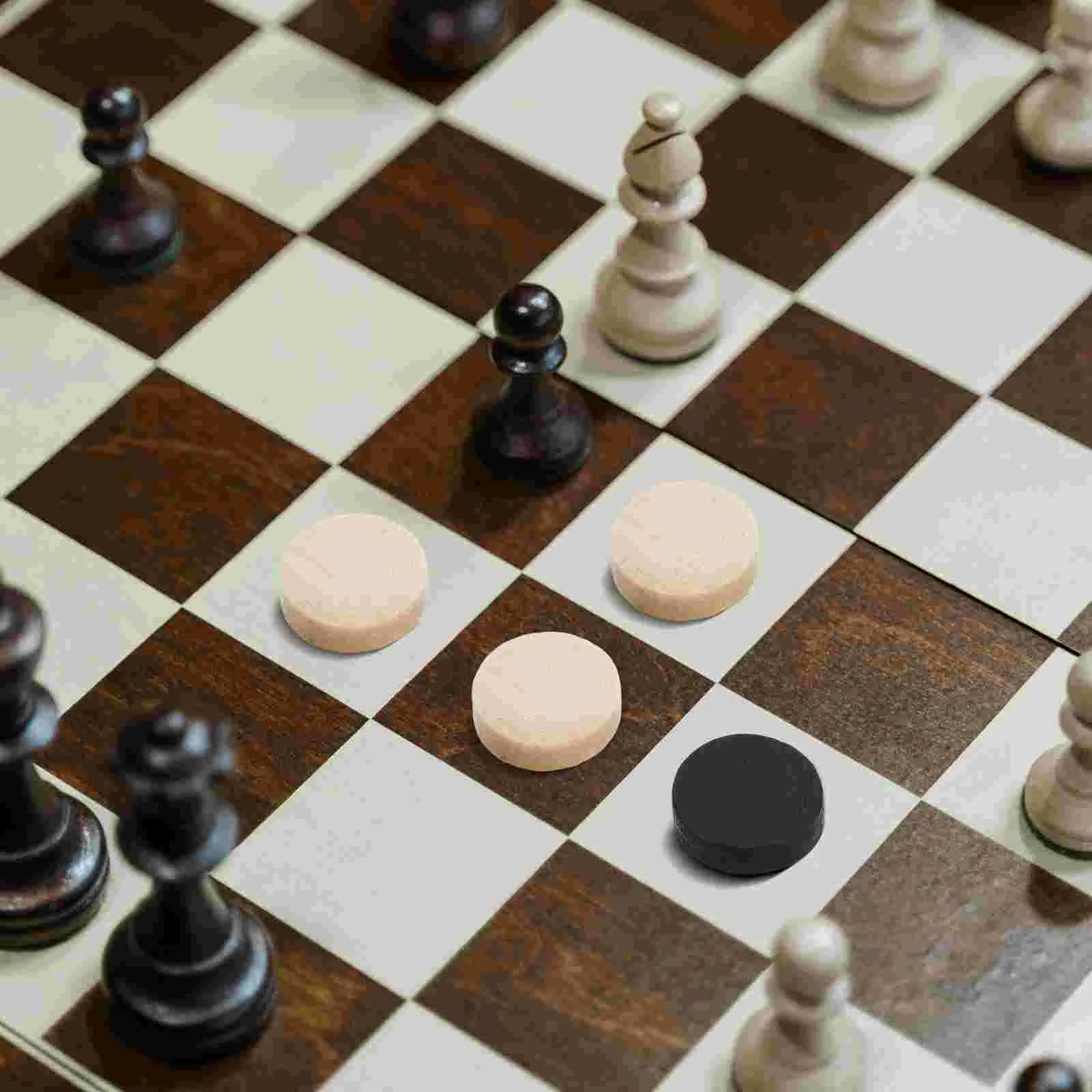 30 шт. доска для нарды шахматная деревянная игровых аксессуаров замена деревянных